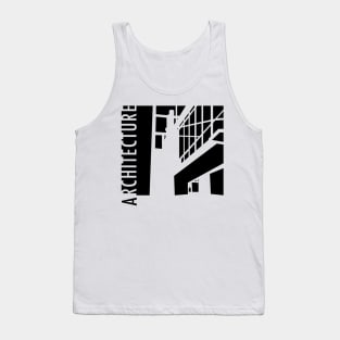 Bau Haus-Design Architecture Minimalism Tank Top